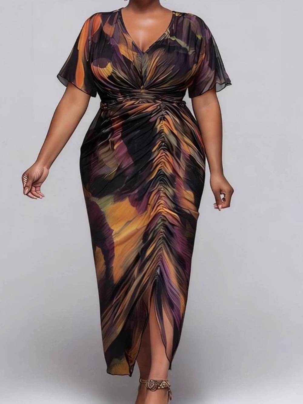 Plus size Midi Dress